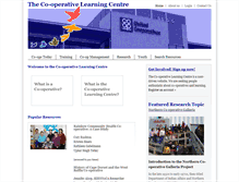 Tablet Screenshot of learningcentre.coop